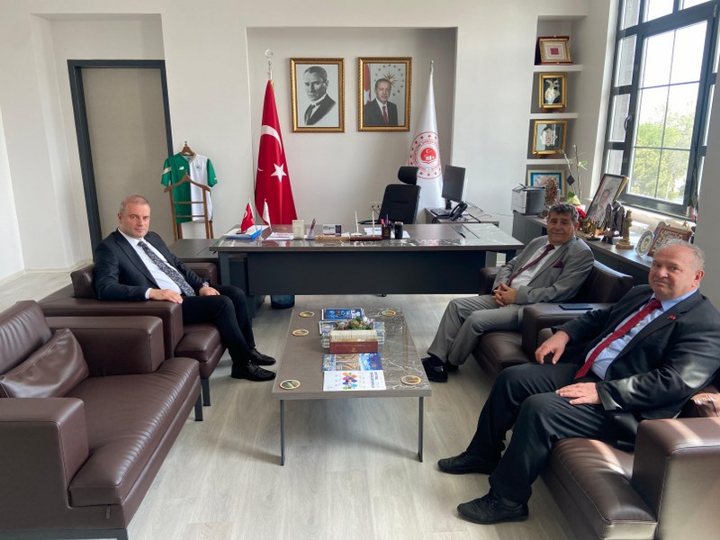 Kaymakamımız Çevre, Şehircilik ve İklim Değişikliği İl Müdürlüğünü Ziyaret Etti.