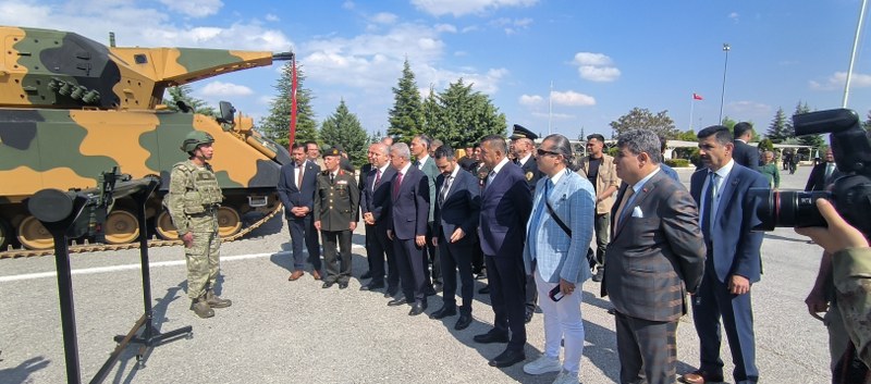Kara Kuvvetleri Hava Savunma Komutanlığı tarafından Düzenlenen Temsili Askerlik Törenine Katıldık.