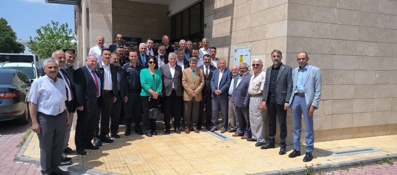 Kaymakamımız  İlçemizin Muhtarlarıyla Bayramlaştı
