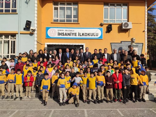 Selçuklu İhsaniye İlkokulu’nda Lokma İkramı Düzenlendi